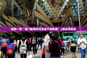 推荐一款“澳门新萄京究竟是不是有挂”√其实是有挂
