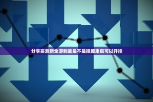分享实测新全游到底是不是挂原来真可以开挂
