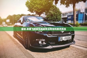 重磅.来袭飞驰娱乐到底有没有挂吗果然有挂