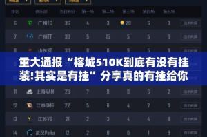 推荐一款永胜联盟“其实有挂”确实有挂其实有挂-知乎