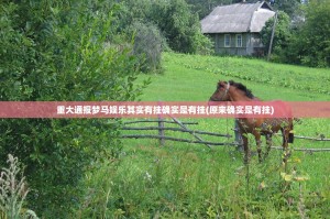 重大通报梦马娱乐其实有挂确实是有挂(原来确实是有挂)