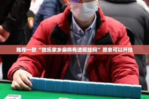 今日重大通报“微乐吉林麻将开挂神器有没有挂”√太坑了原来有挂