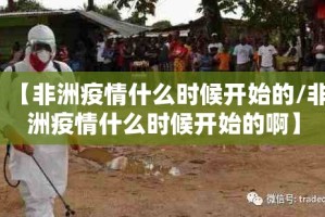 【非洲疫情什么时候开始的/非洲疫情什么时候开始的啊】