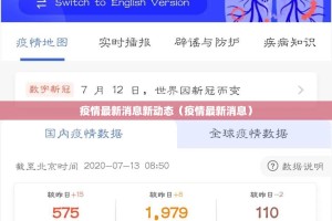 疫情最新消息新动态（疫情最新消息）