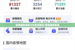 疫情最新消息今天各省情况/疫情最新各地