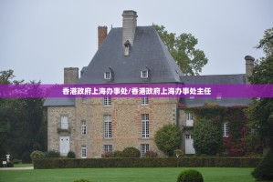 香港政府上海办事处/香港政府上海办事处主任