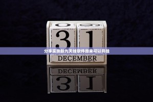 分享实测新九天挂软件原来可以开挂