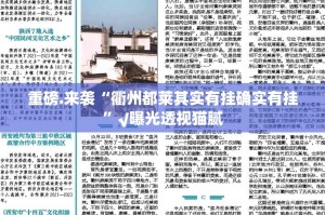 分享实测“浙衢麻将到底可以开挂吗”√曝光透视猫腻