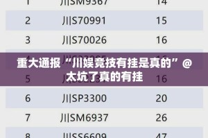 重大通报海神众娱原来确实有挂√确实真的有挂