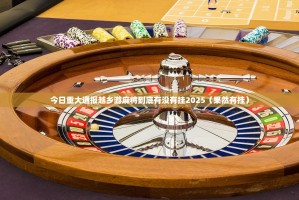 今日重大通报越乡游麻将到底有没有挂2025（果然有挂）