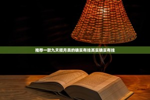 推荐一款九天揽月真的确实有挂其实确实有挂