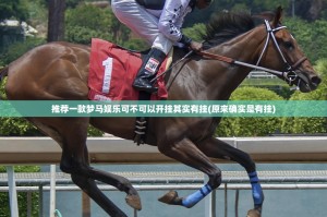 推荐一款梦马娱乐可不可以开挂其实有挂(原来确实是有挂)