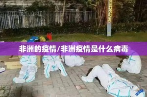 非洲的疫情/非洲疫情是什么病毒