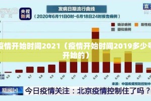 疫情开始时间2021（疫情开始时间2019多少号开始的）