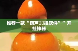 推荐一款“葫芦犇犇挂软件””开挂神器