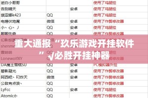 重大通报“玖乐游戏开挂软件”√必胜开挂神器