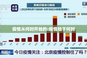 疫情从何时开始的:疫情始于何时