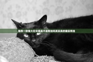 推荐一款推大石究竟是不是有挂吗其实真的确实有挂