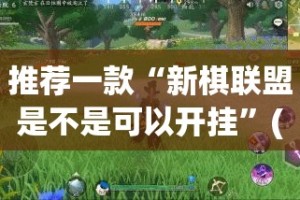 推荐一款“新棋联盟是不是可以开挂”(确实有挂)