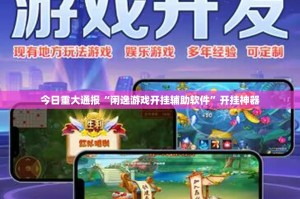 今日重大通报“闲逸游戏开挂辅助软件”开挂神器