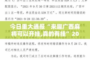 重磅.来袭湖南骨牌原来确实真的有挂@太坑了真的有挂