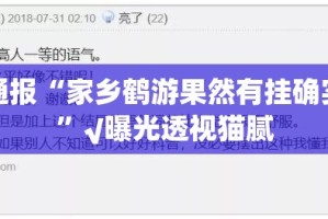 分享实测湘约有挂稳赢方法√曝光透视猫腻