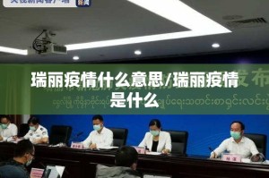 瑞丽疫情什么意思/瑞丽疫情是什么