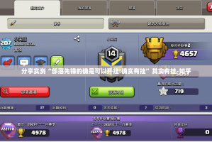 分享实测“部落先锋的确是可以开挂!确实有挂”其实有挂-知乎