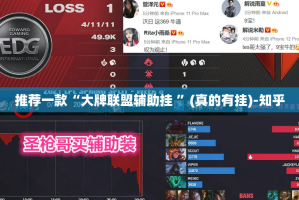 推荐一款“大牌联盟辅助挂 ”(真的有挂)-知乎
