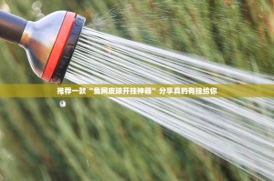 推荐一款“鱼网皮球开挂神器”分享真的有挂给你