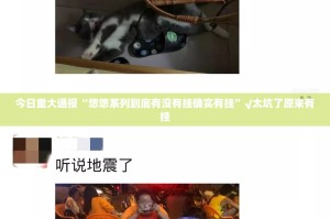今日重大通报“悠悠系列到底有没有挂确实有挂”√太坑了原来有挂