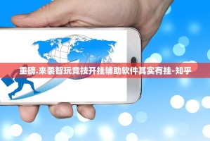 重磅.来袭智玩竞技开挂辅助软件其实有挂-知乎