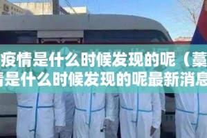 藁城疫情是什么时候发现的呢（藁城疫情是什么时候发现的呢最新消息）