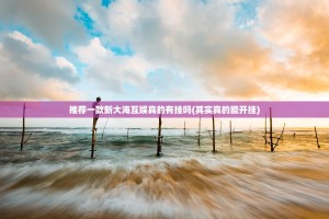 推荐一款新大海互娱真的有挂吗(其实真的能开挂)