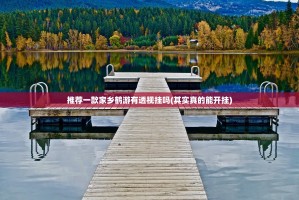 推荐一款家乡鹤游有透视挂吗(其实真的能开挂)