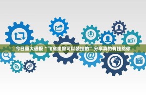今日重大通报“飞禽走兽可以装挂的”分享真的有挂给你