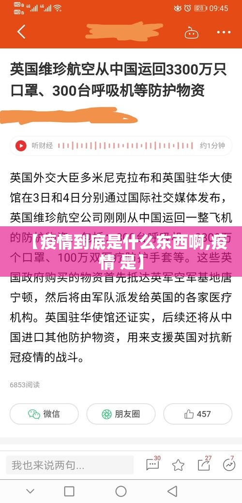 【疫情到底是什么东西啊,疫情 是】