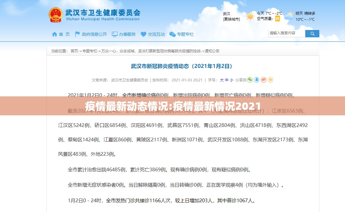 疫情最新动态情况:疫情最新情况2021