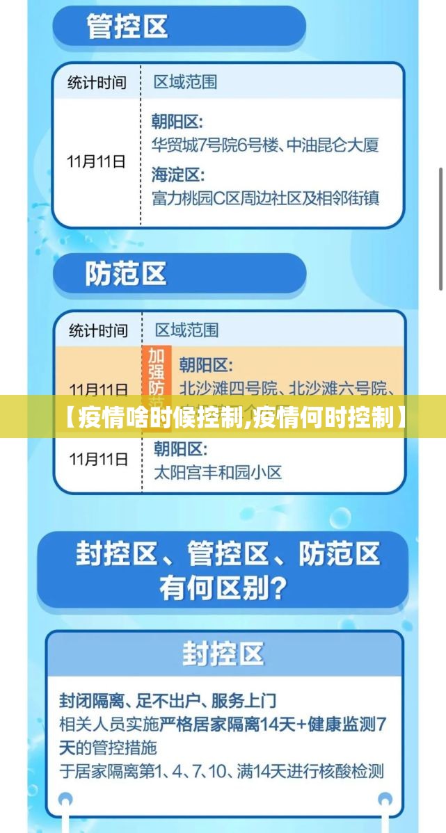 【疫情啥时候控制,疫情何时控制】