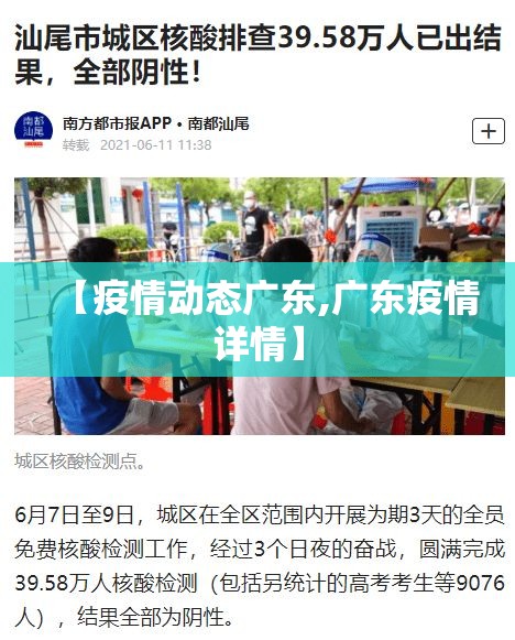【疫情动态广东,广东疫情详情】