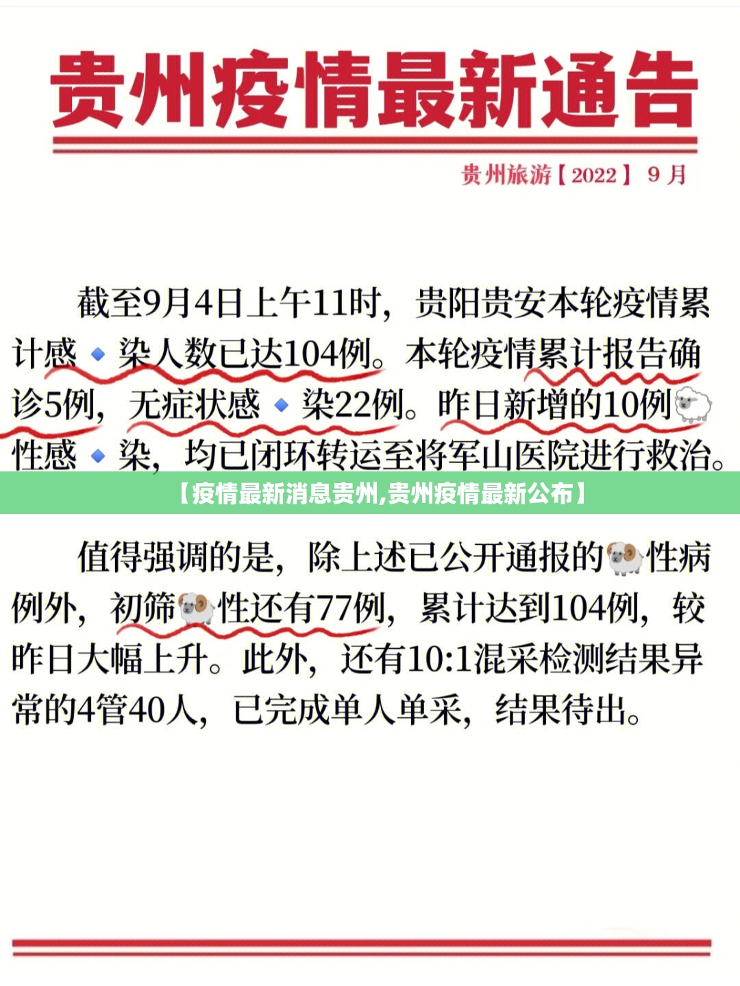 【疫情最新消息贵州,贵州疫情最新公布】