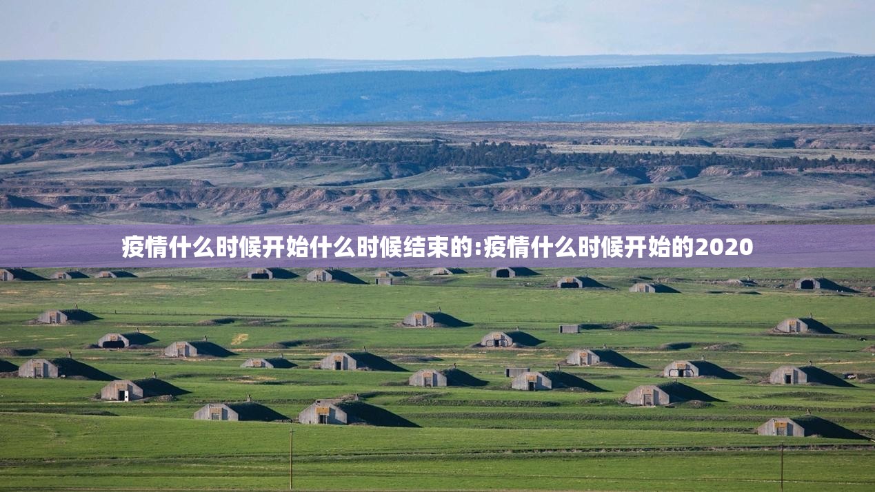 疫情什么时候开始什么时候结束的:疫情什么时候开始的2020