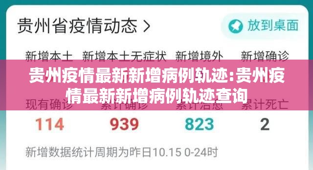贵州疫情最新新增病例轨迹:贵州疫情最新新增病例轨迹查询