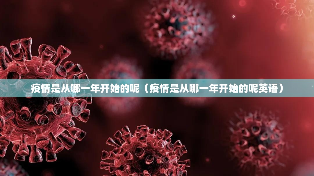 疫情是从哪一年开始的呢（疫情是从哪一年开始的呢英语）