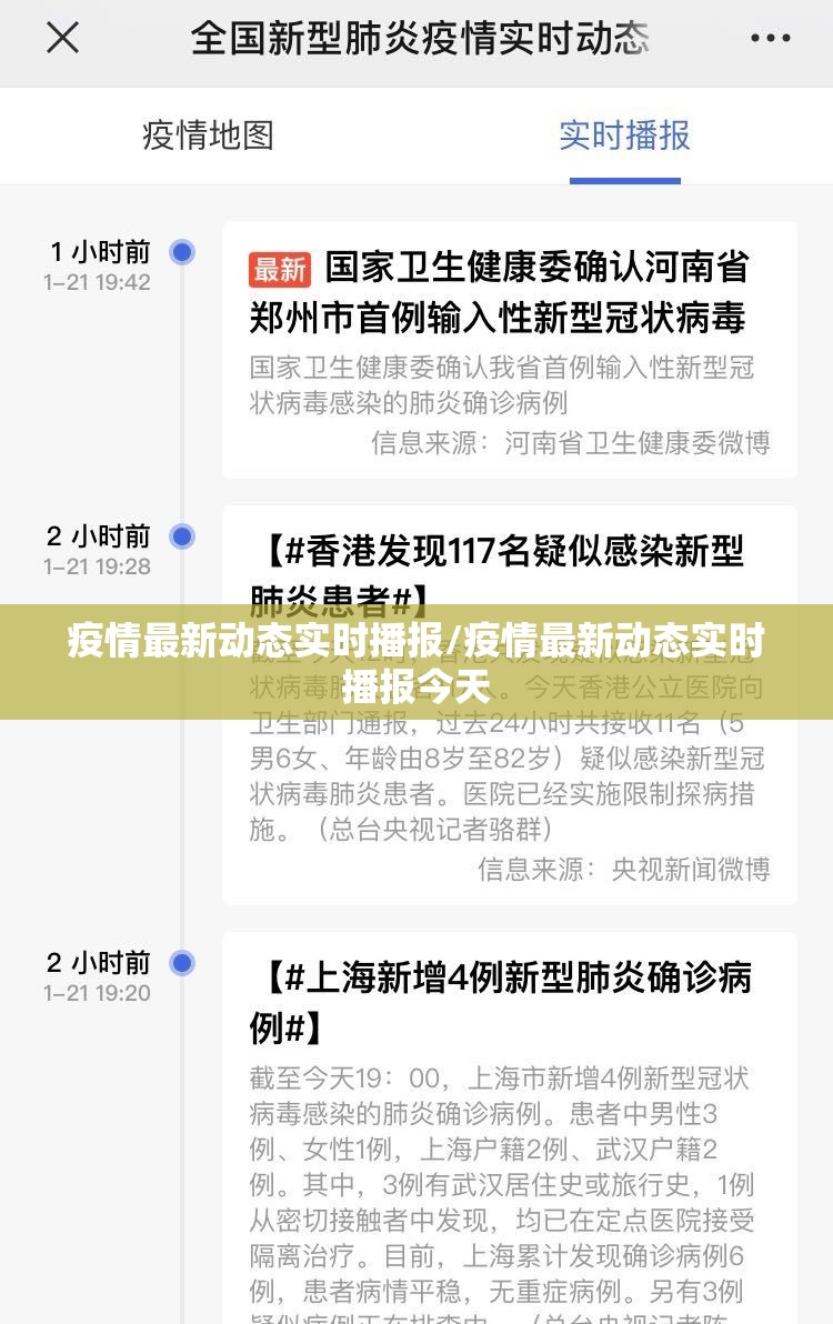 疫情最新动态实时播报/疫情最新动态实时播报今天