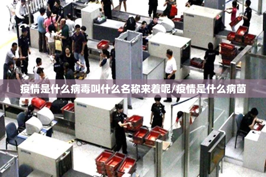 疫情是什么病毒叫什么名称来着呢/疫情是什么病菌