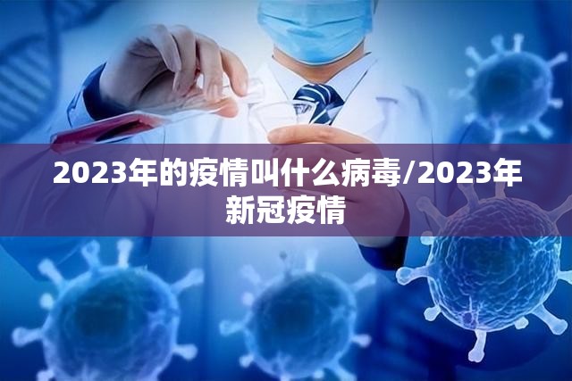 2023年的疫情叫什么病毒/2023年新冠疫情