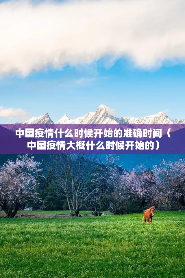 中国疫情什么时候开始的准确时间（中国疫情大概什么时候开始的）