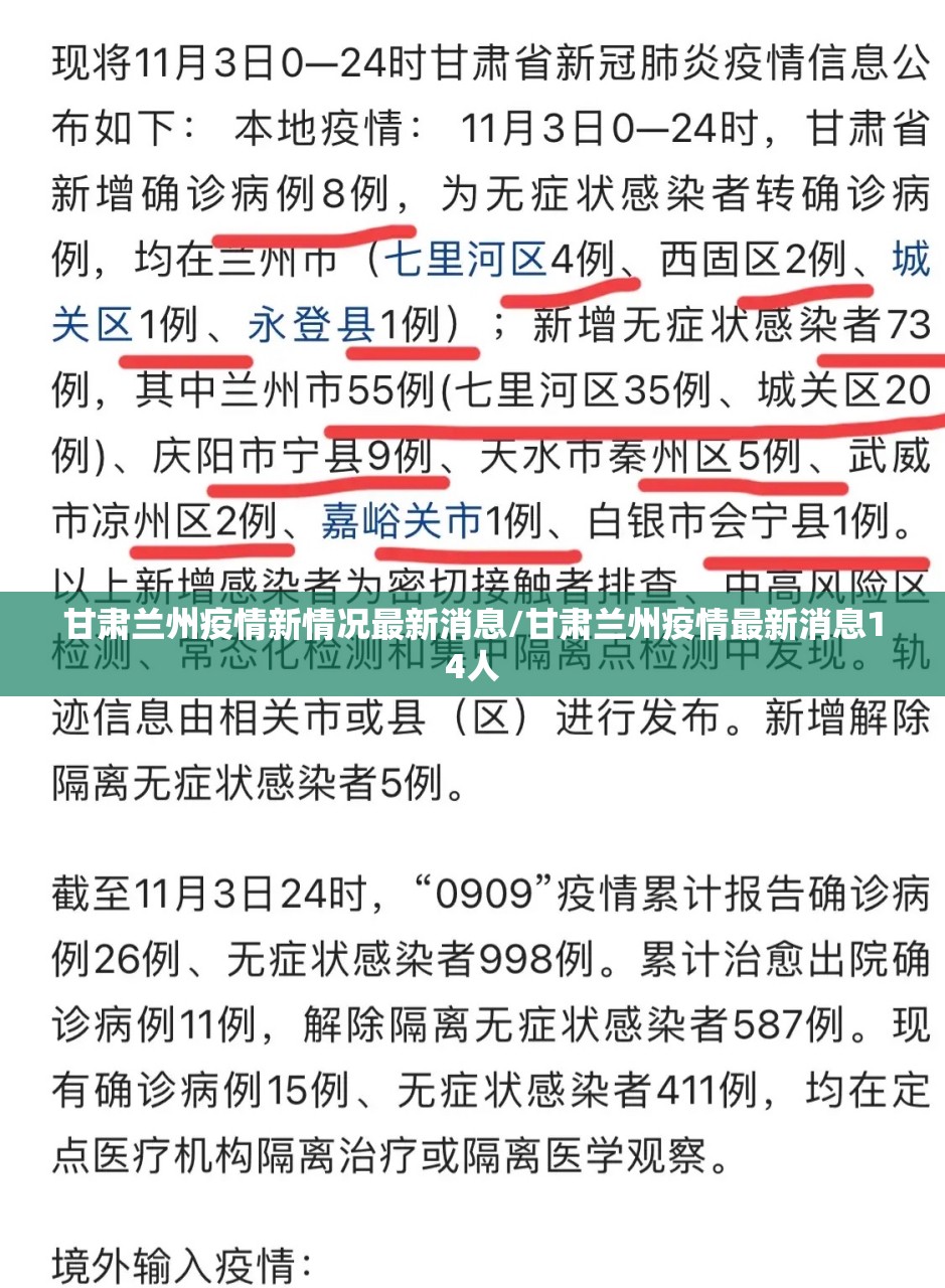 甘肃兰州疫情新情况最新消息/甘肃兰州疫情最新消息14人