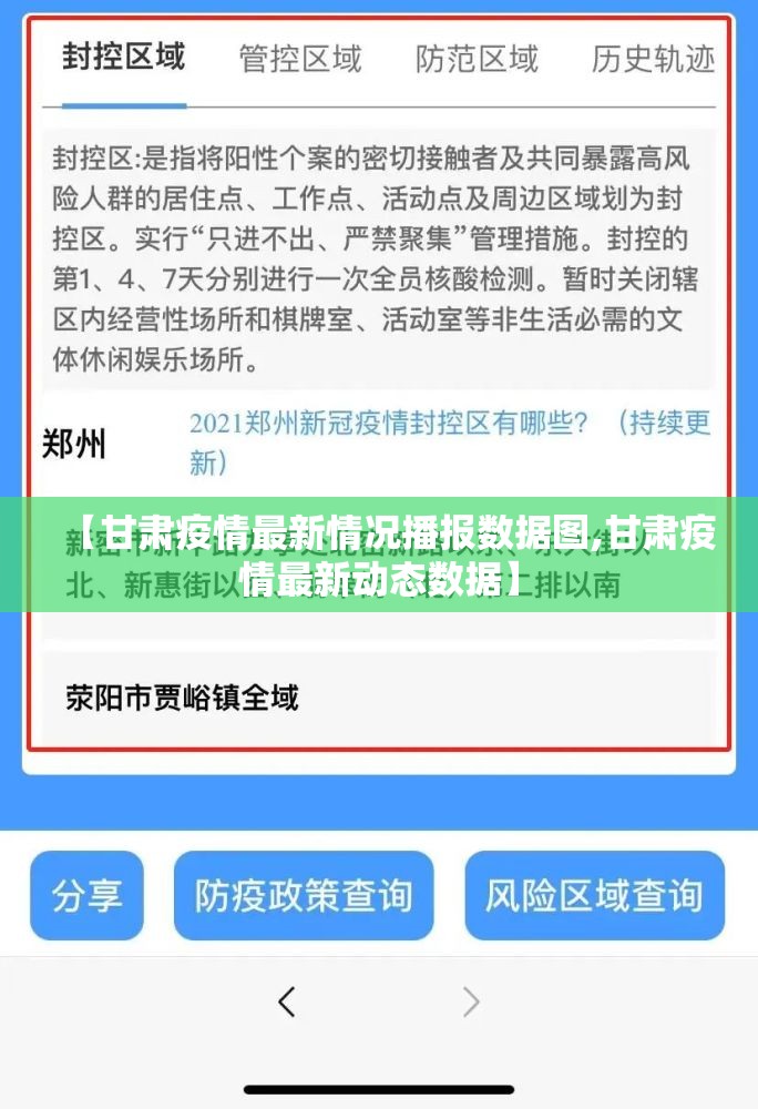 【甘肃疫情最新情况播报数据图,甘肃疫情最新动态数据】